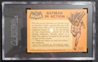 1966 Topps Usa Batman Vintage  15 Batman In Action Sgc 3