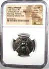 Ionia Ephesus Silver Ar Tetradrachm Bee Stag Coin 300 Bc - Ngc Choice Xf  ef 