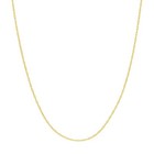 New 14k Solid Yellow Gold  85mm Loose Rope Chain With Spring Ring Lock-18 Inches