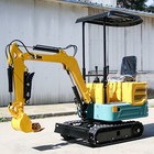 Mini Excavator Tracked Hydraulics 1ton Compact Digger Usa Warehouse Free Ship