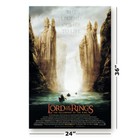 The Lord Of The Rings  The Fellowship Of The Ring - Movie Poster  argonath 