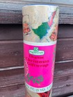 Vtg Nos Papercraft Christmas Santa Claus Gift Wrapping Roll Sealed Wrap Paper