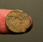 Is71-177    Mamluk   Baybars I   Ah 658 - 676   Ae Fals   Lion Walking Left 