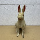 Vintage Cast Iron Rabbit Bunny Garden Art Door Stop 13 2 Lbs