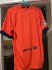 Fc Barcelona 2014-15 Away Football Soccer Jersey Nike Men s Size Medium Fcb