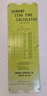 Vintage 1950s Edmund Scientific Co  Star Time Calculator 