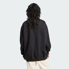 Adidas Women Essentials Fleece Long Oversized Crew Sweatshirt