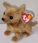 Ty Beanie Baby - Tiny The Chihuahua Dog 5  New Mwmts Plush Stuffed Animal Toy