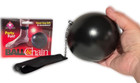 Funny Ball   Chain Wedding Gag Gift Wife Husband Prisoner Gang Jail Costume Joke