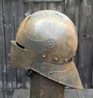 Medieval Knight Sallet Knight Armor Old Stock New Helmet Steel Helmet
