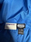 Patagonia Blue Hooded Full Zip Down Puffer Snowsuit Bunting 12-18 Months