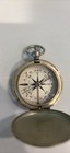 Waltham Us Army Ww1 Or 11 Magnetic Pocket Compass Vintage Original Metal Case