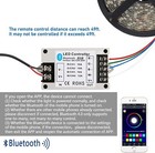 Bluetooth Controller Rgb rgbw App Control For 3528 5050 Rgb Led Strip Lights