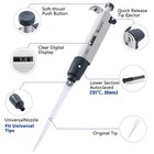 Adjustable Volume Pipette Single Channel Micropipette High Precision Pipettor