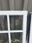 Vintage C1890 12 Pane Window Frame Sash 27    H X 31 5       W - 6 75 X 8    Panes
