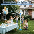 Bubble Machine With Light For Outdoor  Automatic Bubbles Blower Maker For Kids  