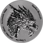 1 Oz Silver Dragon Stacker Round By Scottsdale Mint  999 Silver Bu  a763
