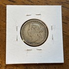 1870 Canada 25 Cents Silver Quarter 92 5  Silver