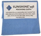 Sunshine Soft Polishing Cloth  large 7 5      x5        - Jewelry Cleaning Cloth