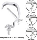 Truss C Clamp 1 18-2 Inch  10 Pack For Stage Lighting  55lb Load Capacity