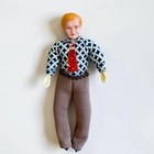 Vintage Caco Miniature Dollhouse Family Bendable Dolls-mom  Dad  Son    Daughter