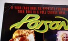 Poison swallow This Live 1992 Album Promo print Ad Poster Pinup flesh And Blood