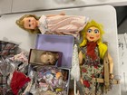 Vtg Doll Lot Mixed Collection Porcelain Composition Plastic Craft Accessories