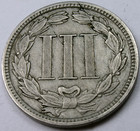 1881 Three Cent 3   Nickel