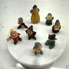 Marx Disneykins Snow White 7 Dwarfs Plastic Disney Character Figures W  Boxes