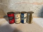 4 Flat Top Beer Cans