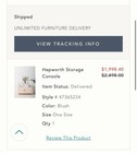 Anthropologie Hepworth Console