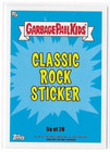 2017 Gpk Garbage Pail Kids Battle Of The Bands Mod Rodge 5a Classic Rock Botb