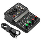 Professional 2 Channel Usb Studio Audio Mixer Board Bt Sound Mixing Console