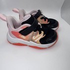 New Balance Toddler Arishi V4 Shoes 5c Black Orange Pink Sneakers
