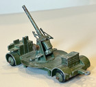Dinky Toys Meccano Mobile Anti Aircraft Gun On Trailer   161b Cannon England