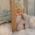 Vtg Eden Waggie Musical Pink Baby Doll Plush Toy Wind Up Musical Rubber Face