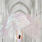 Metallic Flags Flex Church Praise Dance Worship Flags Festival Parade Banners