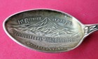 Sterling Silver Seattle  Wa George Washington Tip Mt Rainier Souvenir Spoon 5 