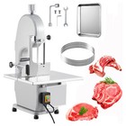 Electric Bone Saw Machine  110v 1500w Frozen Meat Cutter 2 01hp For Fish Beef