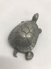Pewter Turtle Figurine Sculpture Redwing Hand-cast Vintage 1994 Signed Usa 2   