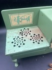 Vintage 1930s Child s Metal Toy Stove Oven Metal Ware Corp Sales Sample As Is