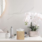 Stylish Tissue Box Cover - This Burlap Holder Instantly Covers Your Square