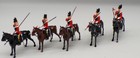 Vintage Britains 16th   5th Queens Royal Lancer Set No  33 Metal Figures Pre War