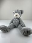 Mudpie Night Night Bear Stuffed Animal Plush Teddy Bear Lovey Large Floppy Read