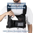 Waterproof Chest Bag For Men  Sports Running Utility Chest Pack  Edc Pouch