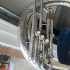 Rare King Hn White Sousaphone With Case No Bit Included