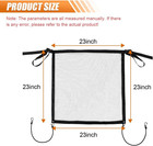 Dog Car Net Barrier  Pet Car Divider Back Seat Barrier Net  Vehicle Divider Mesh