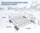 Ge Compatible Wd28x26099 Wd28x34744 Dishwasher Lower Rack Assembly New 