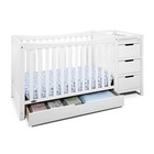 Graco Remi 4-in-1 Convertible Crib And Changer In White