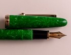 Sailor Japan 1911 Magellan Fountain Pen  Jade Green  14k Gold Nib